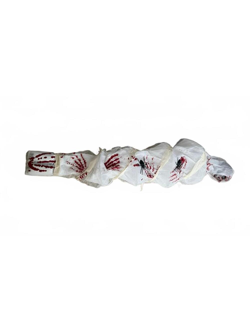 Halloween Bloody Mummy Body Prop - Haunted House Spooky Cocoon Yard Decoration